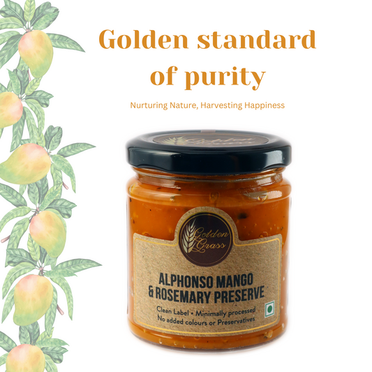 Alphonso Mango & Rosemary Preserve