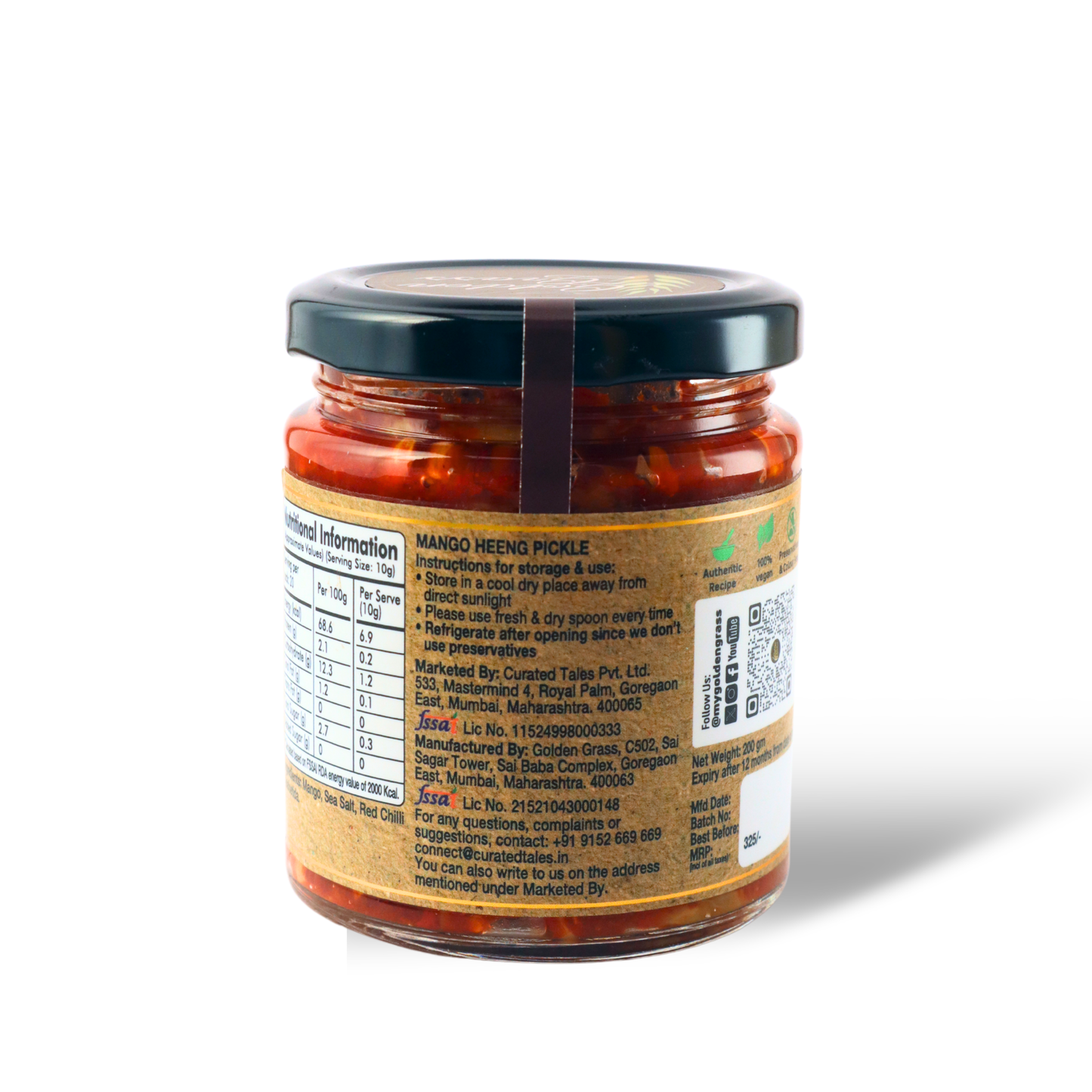 Mango Heeng Pickle