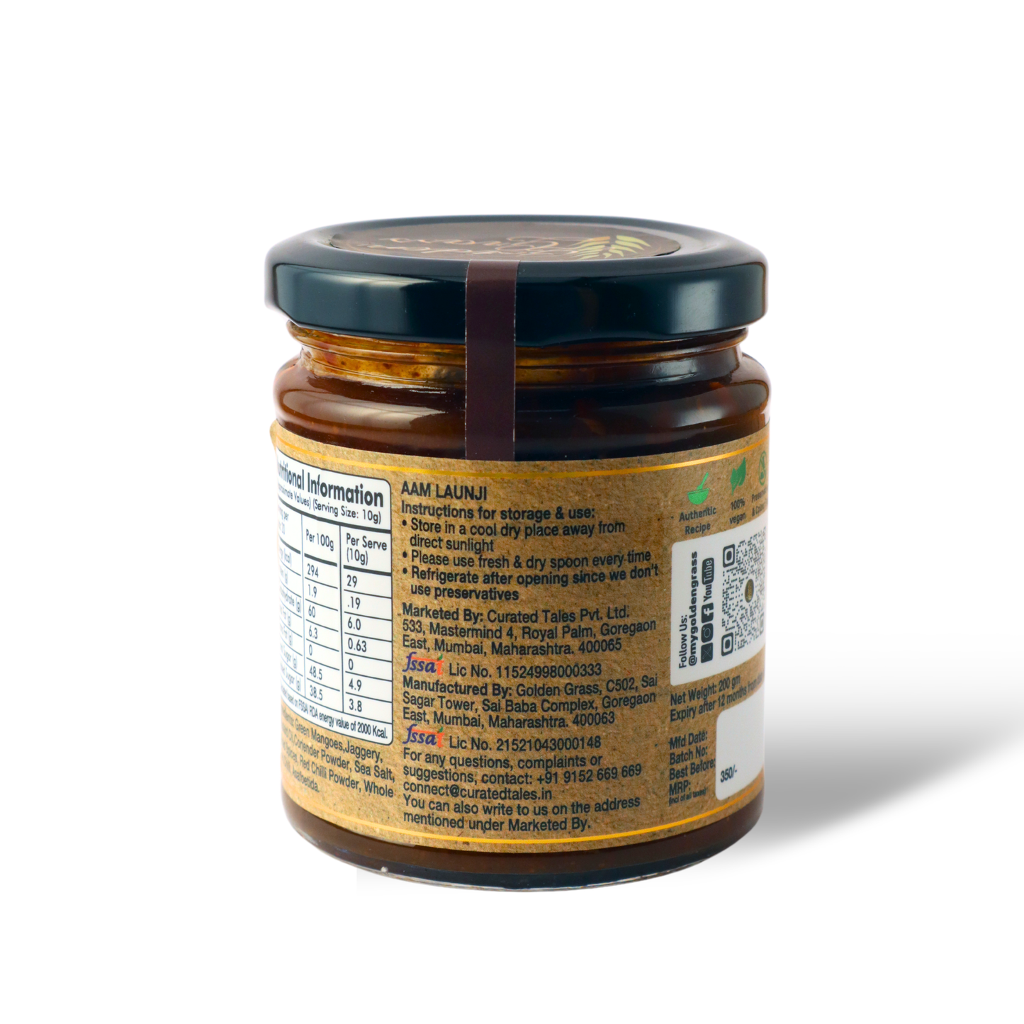 Sweet and Sour Mango Relish