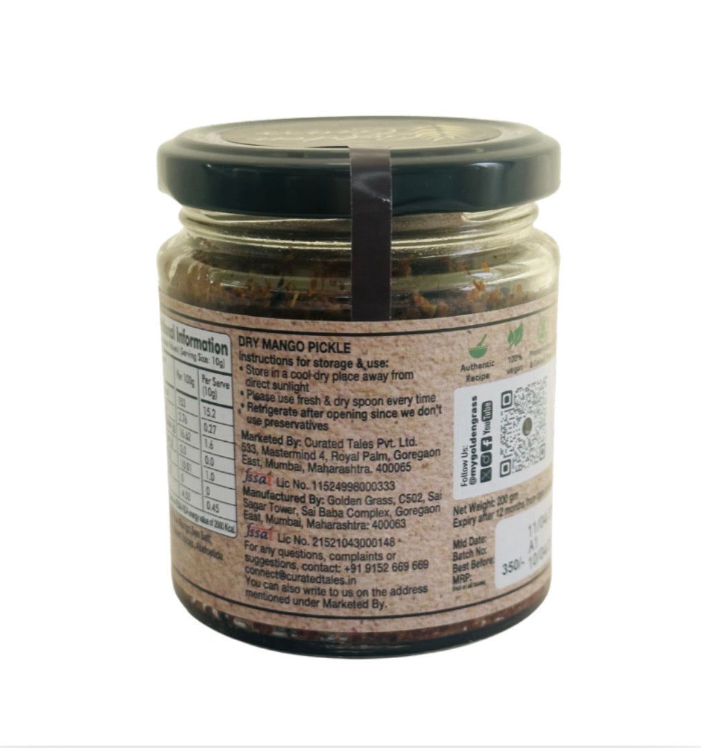 Dry Mnago Pickle