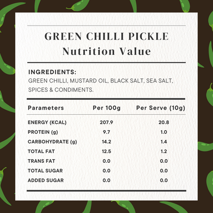 Green Chilli Pickle