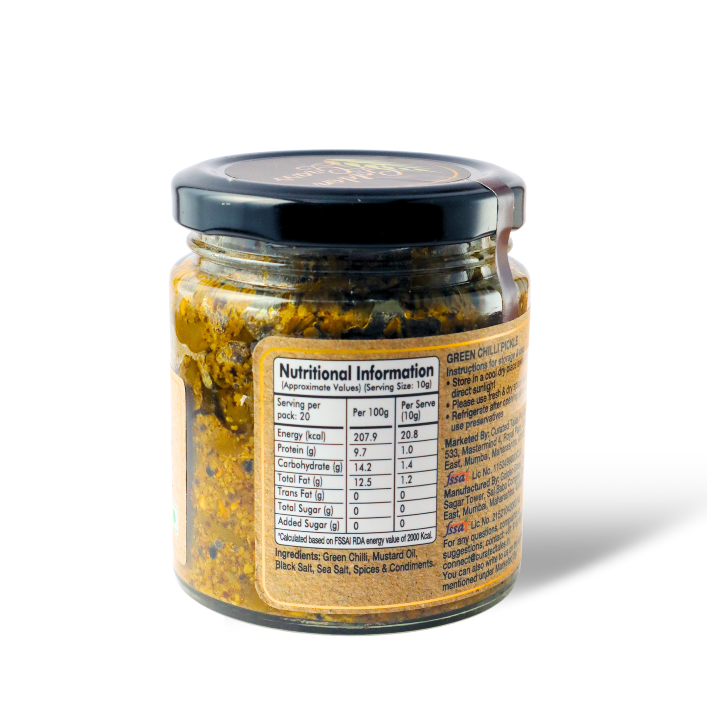 Green Chilli Pickle