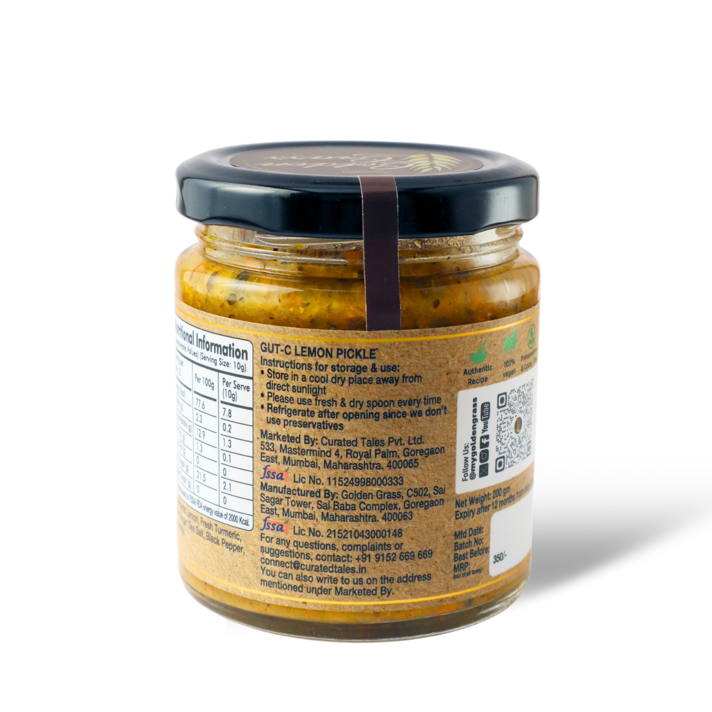Gut - C Lemon Pickle