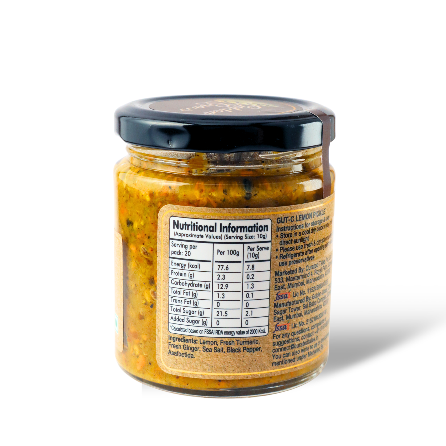 Gut - C Lemon Pickle