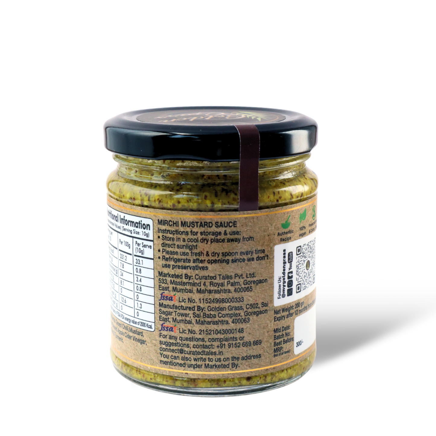 Mirchi Mustard Sauce