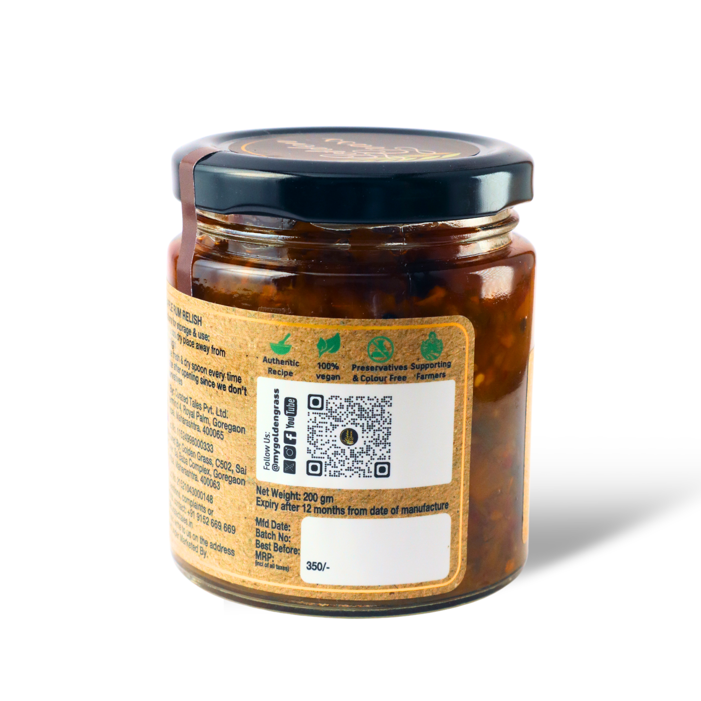 Pineapple Rum Relish
