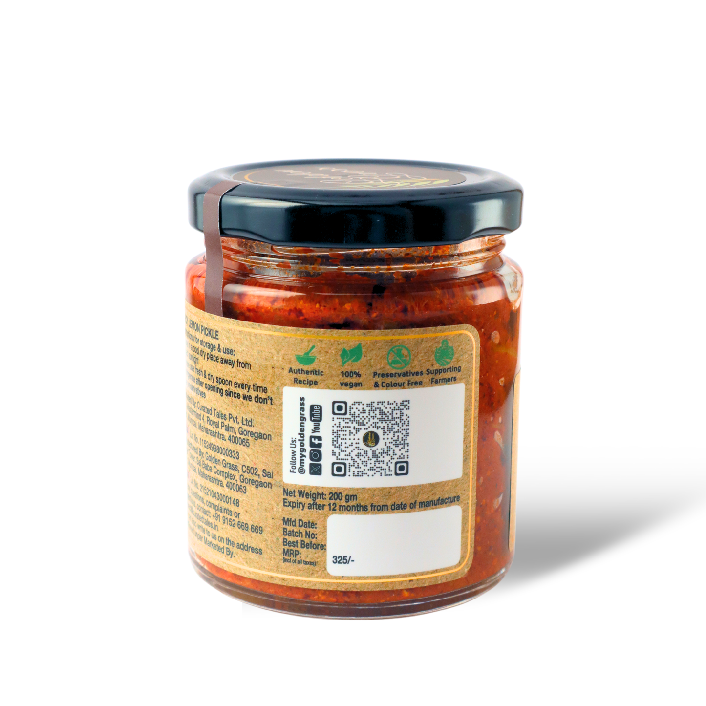 Spicy Lemon Pickle