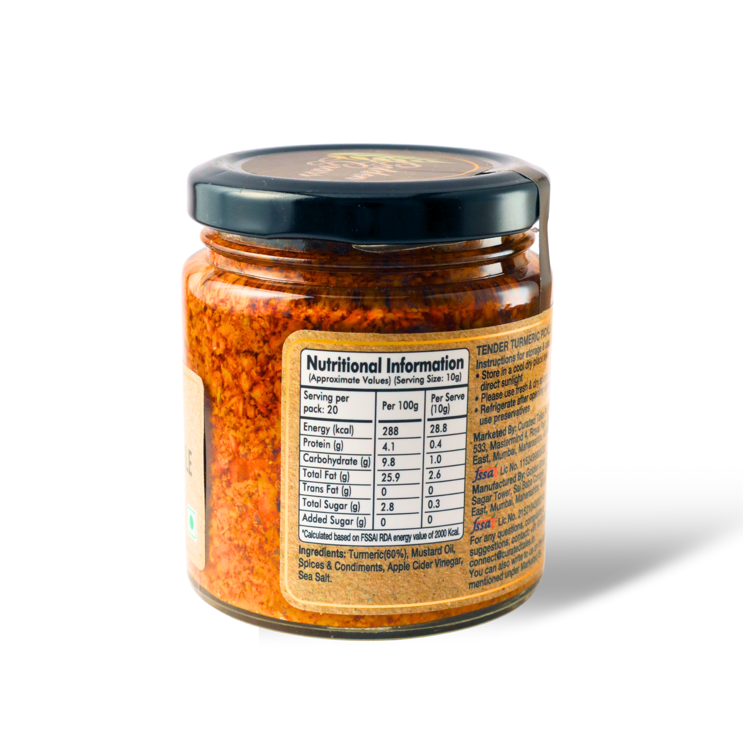 Tender Turmeric Pickle
