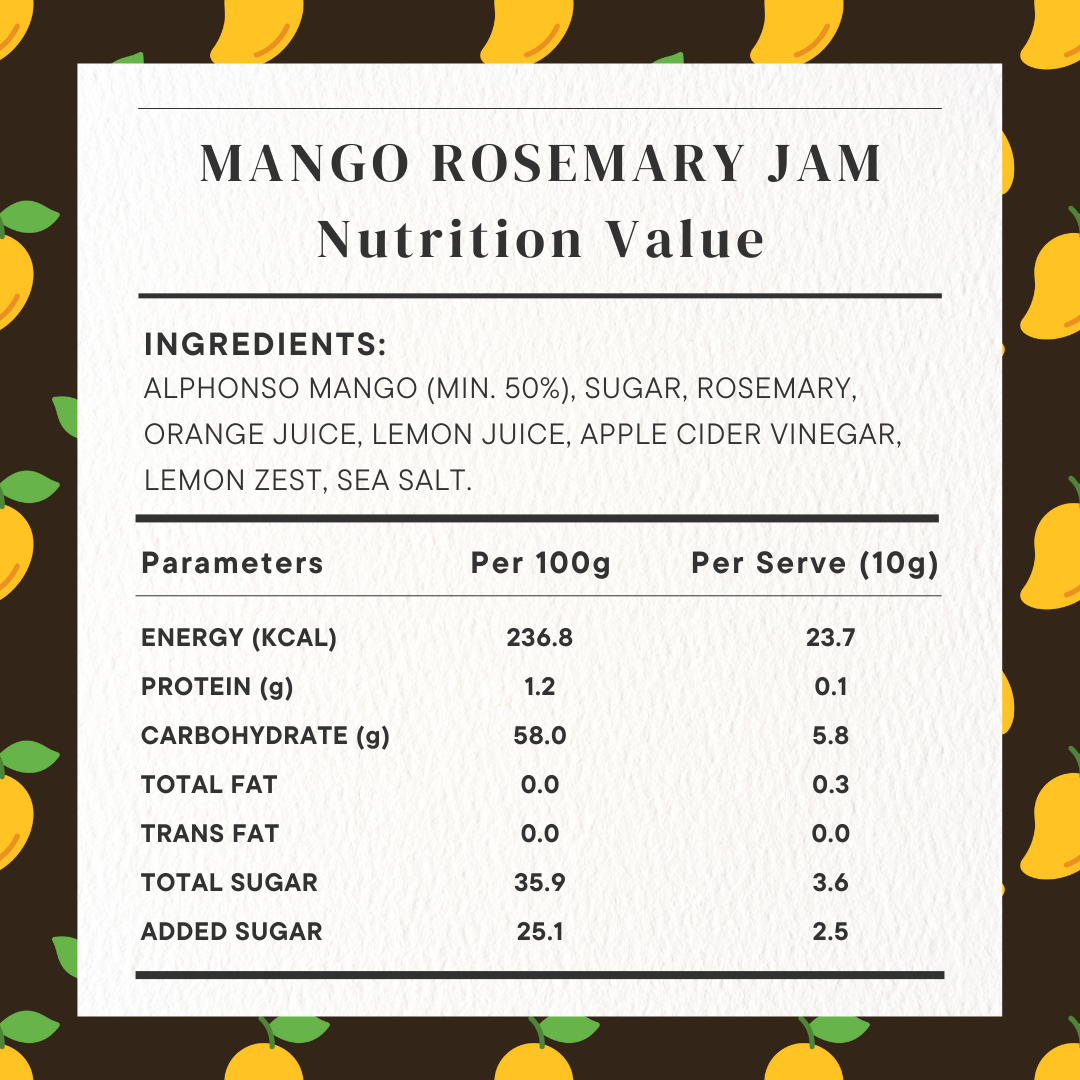 Mango Rosemary Jam