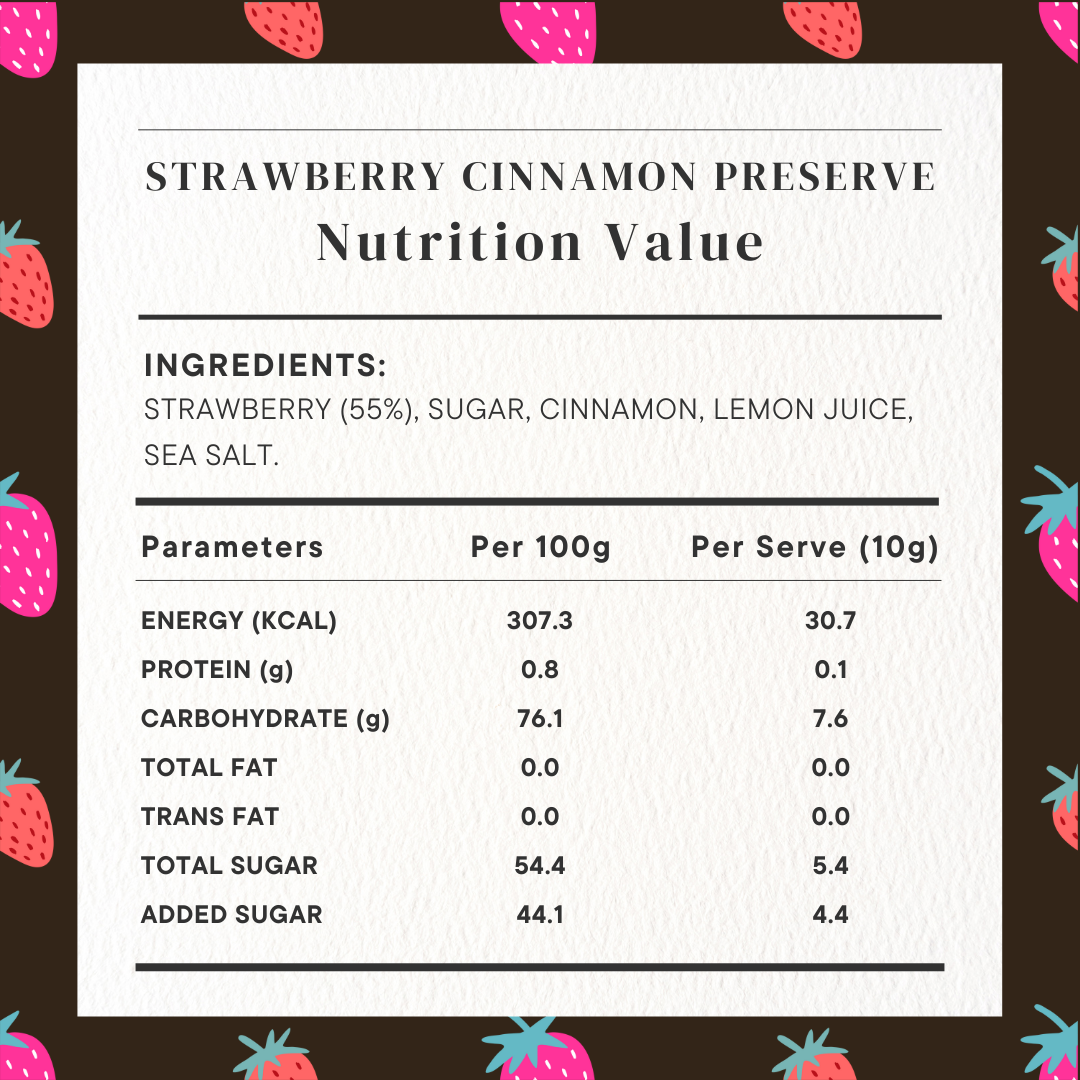 Strawberry Cinnamon Preserve